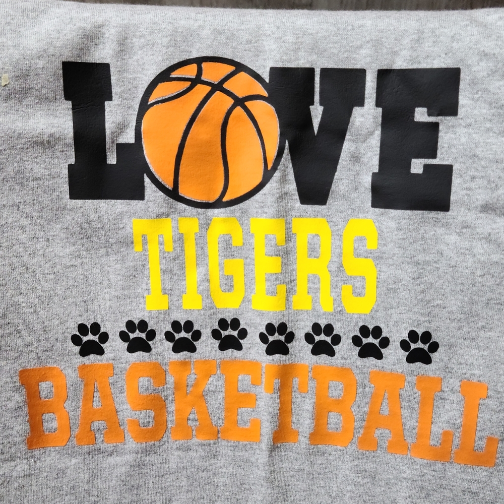 Assorted Basketball vinyl t-shirts